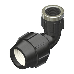 16x1/2" PLASSON Female Elbow 90°
