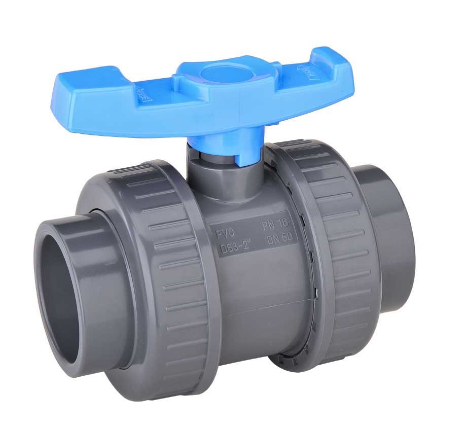 1 1/2" DOUBLE UNION BALL VALVE BSP