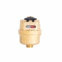 15mm DOMESTIC WATER METER, BRASS, CL C PULSE READY