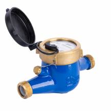 15mm MULTI-JET METER, BRASS, CL B WITH REED SWITCH