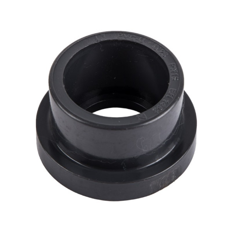 110mm Serrated Stub Plain PVC Solvent Pn16