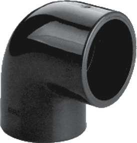 110mm 90° Elbow PVC Solvent Pn16