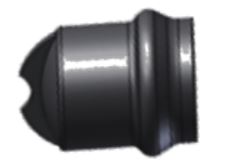 110mm CI End Caps-PN25