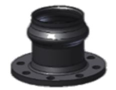 110mm CI Flange Adaptor PN16