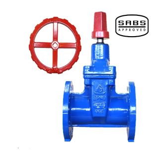 DN100 Flanged Resilient Seated Gate Valve PN16 - SABS 664