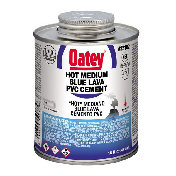 118ml PVC Cement Hot Med Lava