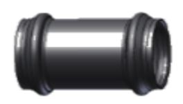 110mm CI Straight Connector PN16 (Repair)