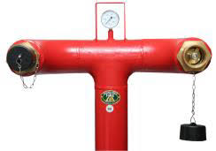 2-Port Booster c/w Pressure Gauge