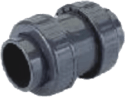 110mm DOUBLE UNION CHECK VALVE Pl SOCKET