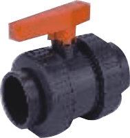 1 1/2" DOUBLE UNION BALL VALVE BSP INDUSTRIAL