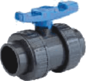 110mm DOUBLE UNION BALL VALVE